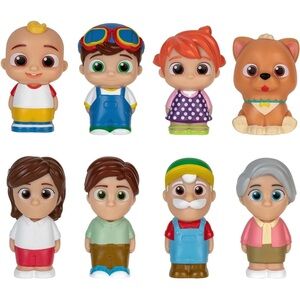 CoComelon Colorful Kids Toy Figures Set